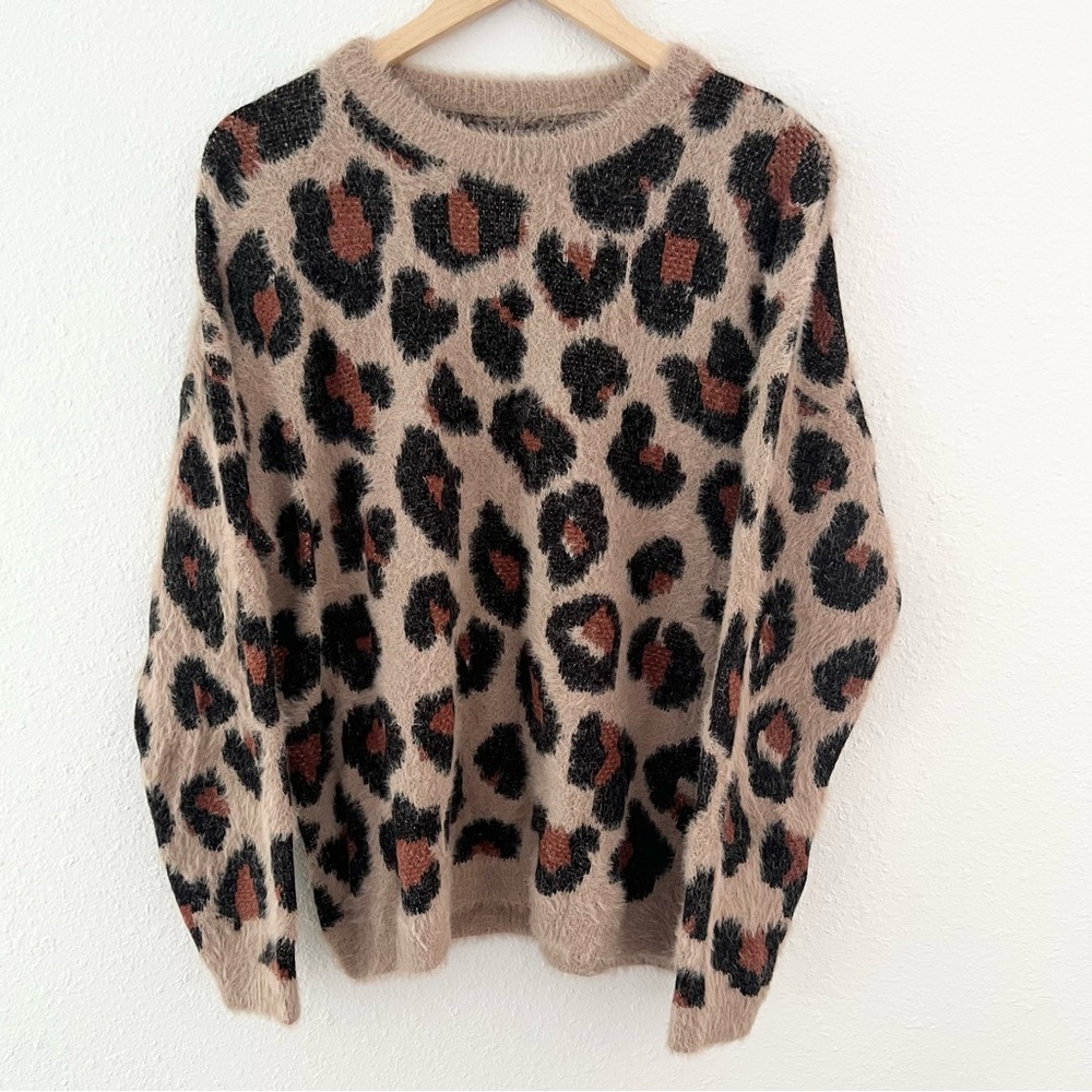 Animal Print Sweater